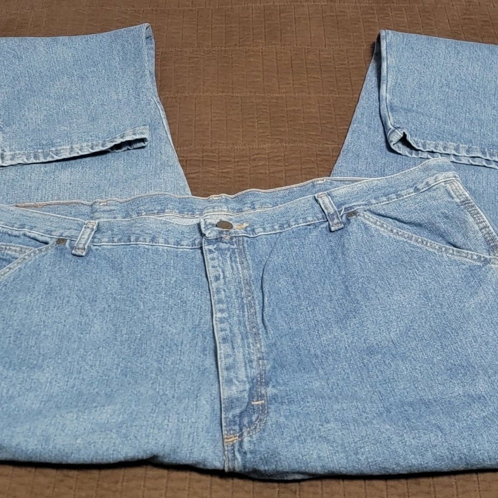 Men's Wrangler Rugged Wear Carpenter Jeans W42xL32 NEW,NEVER WORN